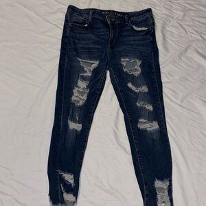 American eagle jegging crop jean